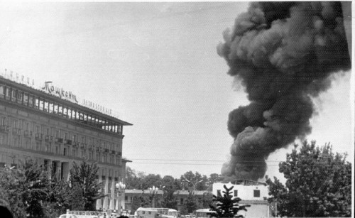 Ташкент после землетрясения 1966 фото