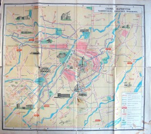 Карта ташкента 1960 года с домами